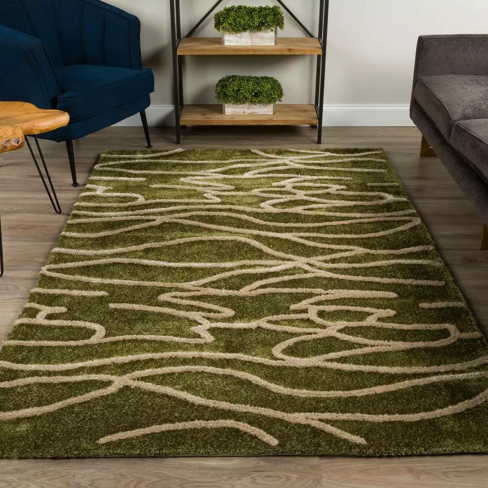 Addison Sarita Rug By 3 Aloe 13 Ft. 9 Ft. Area X 9 Addison Sarita Rug By 3 Aloe 13 Ft. 9 Ft. Area X - Image 7