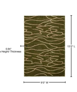 Addison Sarita Rug By 3 Aloe 13 Ft. 9 Ft. Area X 14 Addison Sarita Rug By 3 Aloe 13 Ft. 9 Ft. Area X -RugHub Shop aloe addison rugs area rugs hdsa3al9x13 76 1000