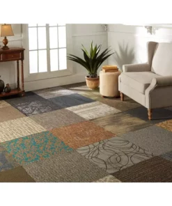 By Trafficmaster Tile Tiles/Case) Carpet 24 In. X 24 (10 40 Sq. Ft. Peel Stick Residential/Commercial Assorted Versatile 8 By Trafficmaster Tile Tiles/Case) Carpet 24 In. X 24 (10 40 Sq. Ft. Peel Stick Residential/Commercial Assorted Versatile -RugHub Shop assorted trafficmaster carpet tile ncvt002 31 1000