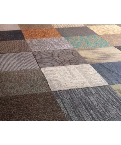 By Trafficmaster Tile Tiles/Case) Carpet 24 In. X 24 (10 40 Sq. Ft. Peel Stick Residential/Commercial Assorted Versatile