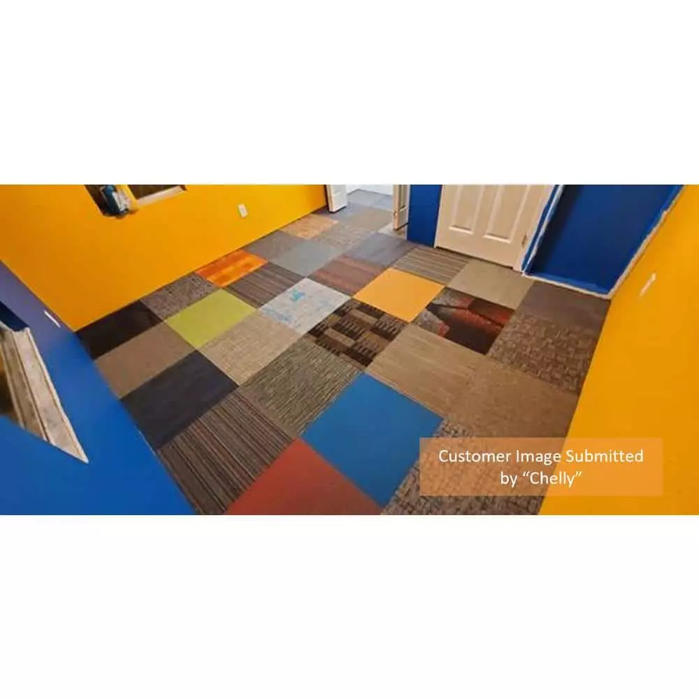 By Trafficmaster Tile Tiles/Case) Carpet 24 In. X 24 (10 40 Sq. Ft. Peel Stick Residential/Commercial Assorted Versatile 4 By Trafficmaster Tile Tiles/Case) Carpet 24 In. X 24 (10 40 Sq. Ft. Peel Stick Residential/Commercial Assorted Versatile - Image 3