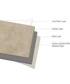 Trafficmaster Slate Tile Case) Vinyl (30 Sq. Ft. 0.080 In. 12 In. Width / 12 In. Length Peel Stick Thick Beige -RugHub Shop beige slate trafficmaster vinyl tile a4272051 40 1000