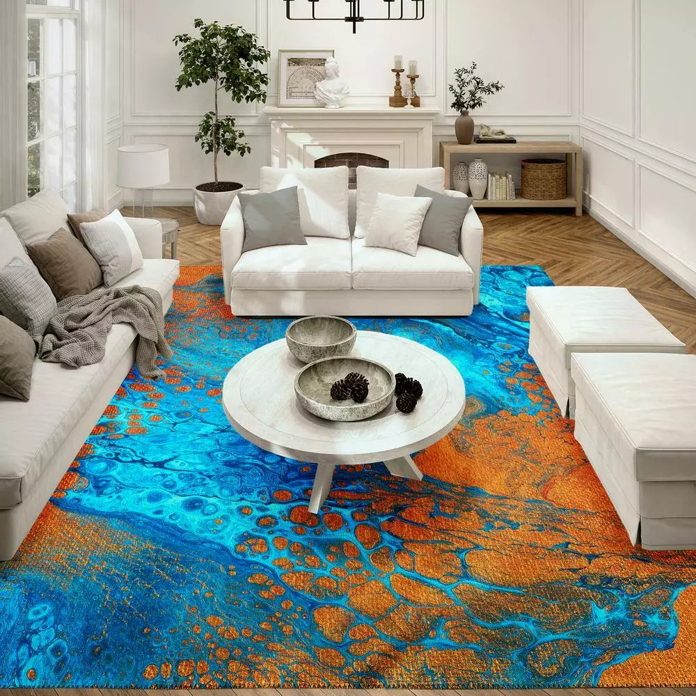 Copeland Addison Rug Rug By 8 Ft. 10 Ft. X Area Bermuda Abstract 10 Copeland Addison Rug Rug By 8 Ft. 10 Ft. X Area Bermuda Abstract - Image 8