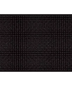 Trafficmaster Door Mat Rubber 72 In. 48 In. X Commercial Recycled Black