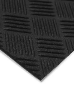 Trafficmaster Deck Plate Mat Rubber 36 In. 48 In. X Black -RugHub Shop black trafficmaster commercial floor mats mt1003508 c3 1000