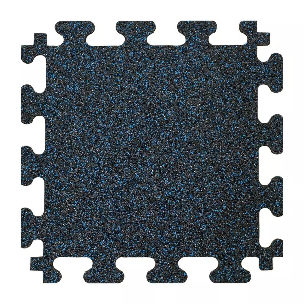 By Trafficmaster Tile Tiles/Pack) Rubber 18 In. 0.3 In. (14.32 Sq. Ft.) X (6 Floor Fleck Gym Black Blue 3 By Trafficmaster Tile Tiles/Pack) Rubber 18 In. 0.3 In. (14.32 Sq. Ft.) X (6 Floor Fleck Gym Black Blue