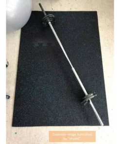 By Trafficmaster Tile Tiles/Pack) Rubber 18 In. 0.3 In. (14.32 Sq. Ft.) X (6 Floor Fleck Gym Black Blue 9 By Trafficmaster Tile Tiles/Pack) Rubber 18 In. 0.3 In. (14.32 Sq. Ft.) X (6 Floor Fleck Gym Black Blue -RugHub Shop black trafficmaster gym floor tiles 58298 d4 1000