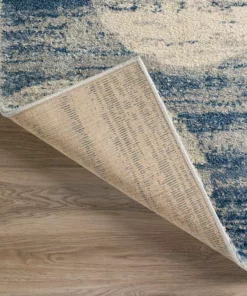 Addison Rug By Ankara 17 8 Ft. 10 Ft. X Area Dancing Circle Indigo Blue -RugHub Shop blue addison rugs area rugs hdan17in8x10 66 1000