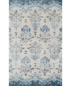 By Addison Rug 11 3 Ft. 3 In. 5 Ft. 3 In. X Area Provincial Damask French Blue