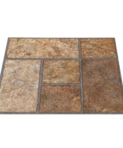 Bodden Bay Trafficmaster Terra Cotta Tile Case) Vinyl (30 Sq. Ft. / 12 In. X Peel And Stick 16 Bodden Bay Trafficmaster Terra Cotta Tile Case) Vinyl (30 Sq. Ft. / 12 In. X Peel And Stick -RugHub Shop bodden bay terra cotta trafficmaster vinyl tile 26294061 1d 1000
