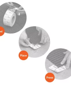 By Trafficmaster Carpet Tile 24 72 Sq. Ft. X 24 In. (18 Tiles/Case) Commercial Designer Peel And Stick Brown -RugHub Shop brown tan trafficmaster carpet tile pdm12 4000k 1f 1000