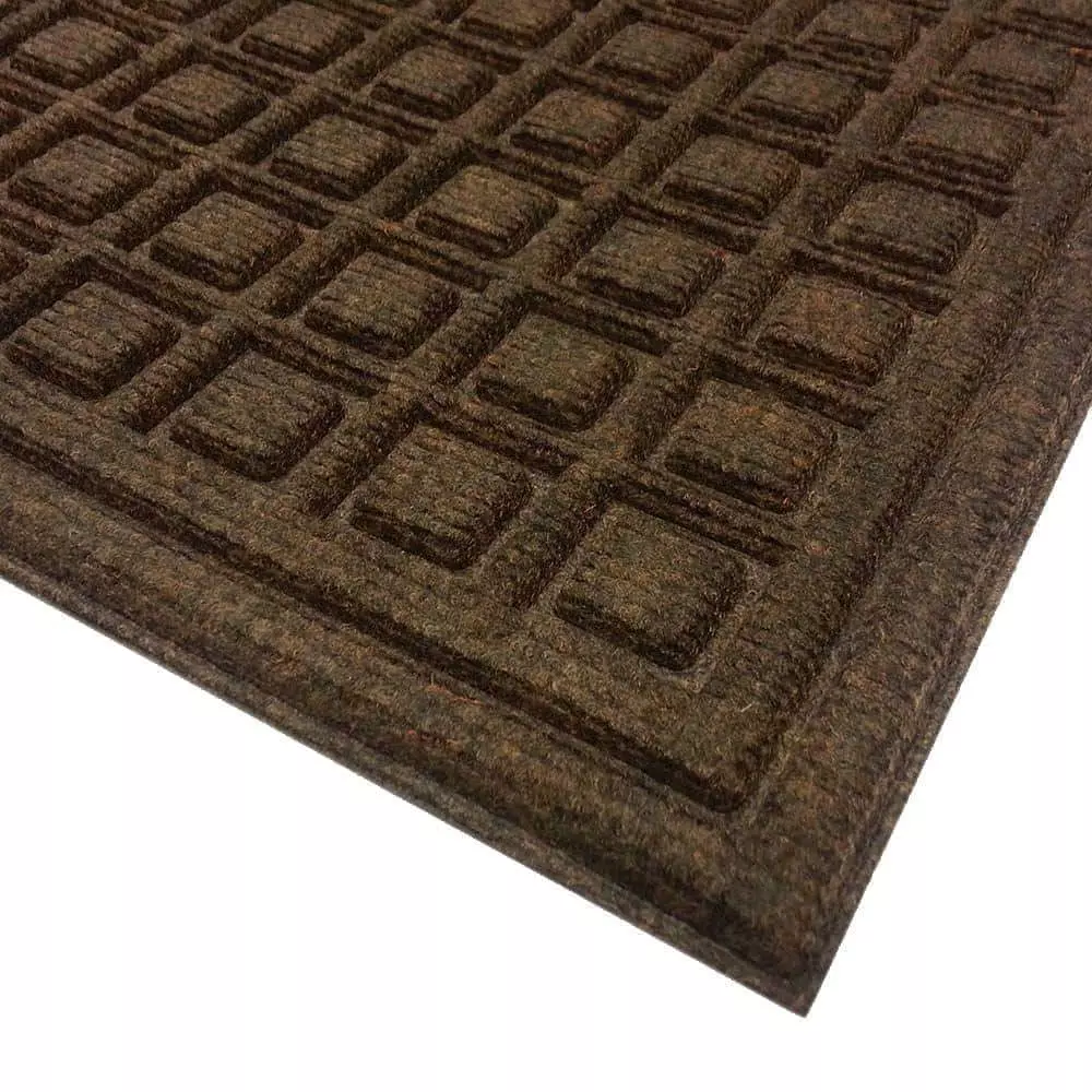 By Trafficmaster Door Mat Rubber 24 In. 36 In. X Commerical Synthetic Recycled Surface Brown 5 By Trafficmaster Door Mat Rubber 24 In. 36 In. X Commerical Synthetic Recycled Surface Brown - Image 3