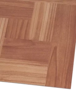 Trafficmaster Tile Parquet Flooring Case) Wood Vinyl (30 Sq. Ft. / 12 In. X Peel And Stick Brown -RugHub Shop brown wood parquet trafficmaster vinyl tile 65657 1d 1000