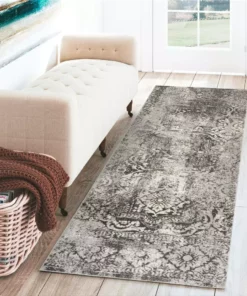By Addison Rug Apollo 7 Carbon 2 Ft. 3 In. 7 Ft. 5 In. X Runner Distressed Patterned Indoor 22 By Addison Rug Apollo 7 Carbon 2 Ft. 3 In. 7 Ft. 5 In. X Runner Distressed Patterned Indoor -RugHub Shop carbon addison rugs area rugs hdap7ca2x7 31 1000