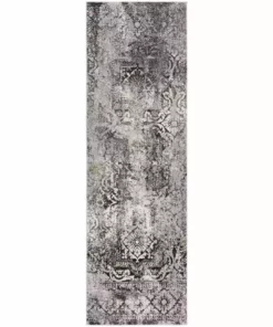 By Addison Rug Apollo 7 Carbon 2 Ft. 3 In. 7 Ft. 5 In. X Runner Distressed Patterned Indoor