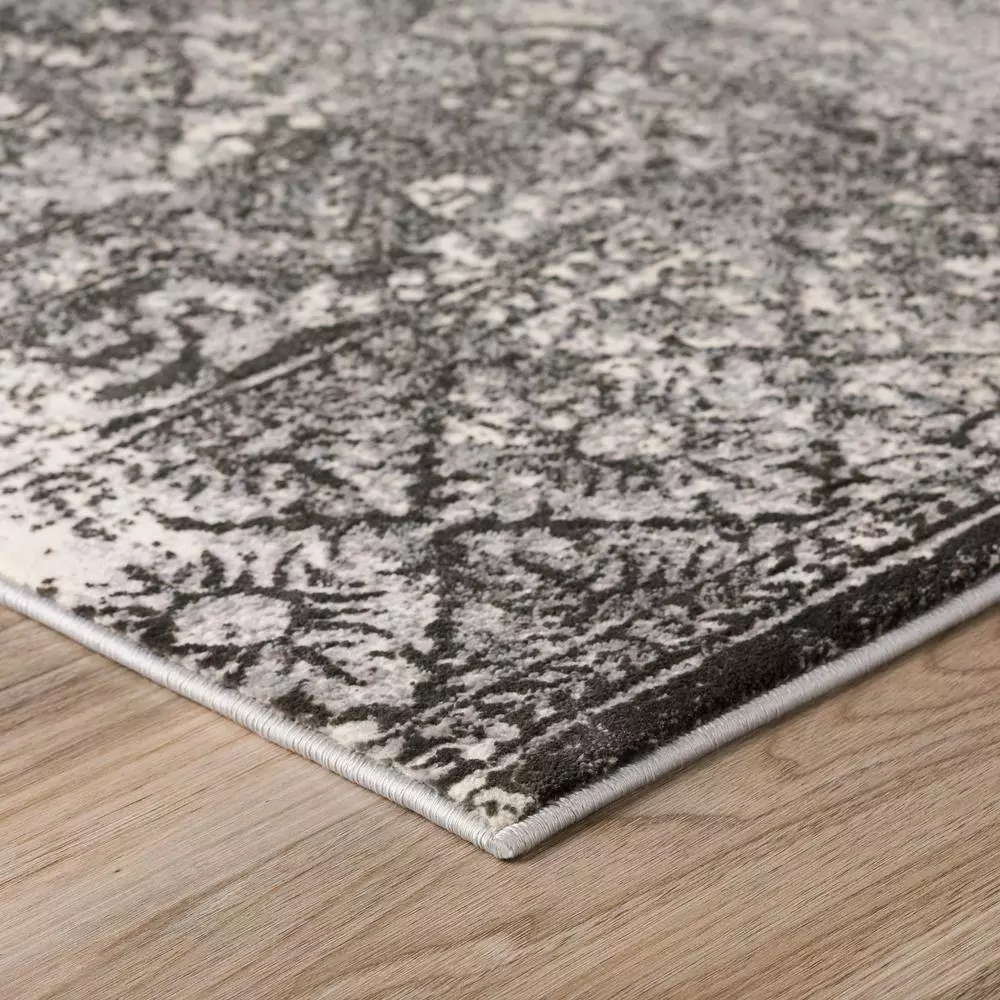 By Addison Rug Apollo 7 Carbon 2 Ft. 3 In. 7 Ft. 5 In. X Runner Distressed Patterned Indoor 4 By Addison Rug Apollo 7 Carbon 2 Ft. 3 In. 7 Ft. 5 In. X Runner Distressed Patterned Indoor - Image 2