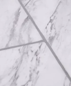 Trafficmaster By Carrara Tile Case) Marble Vinyl 12 In. (20 Sq. Ft. X 24 In. / Peel And Stick -RugHub Shop carrara marble trafficmaster vinyl tile ss1212 40 1000