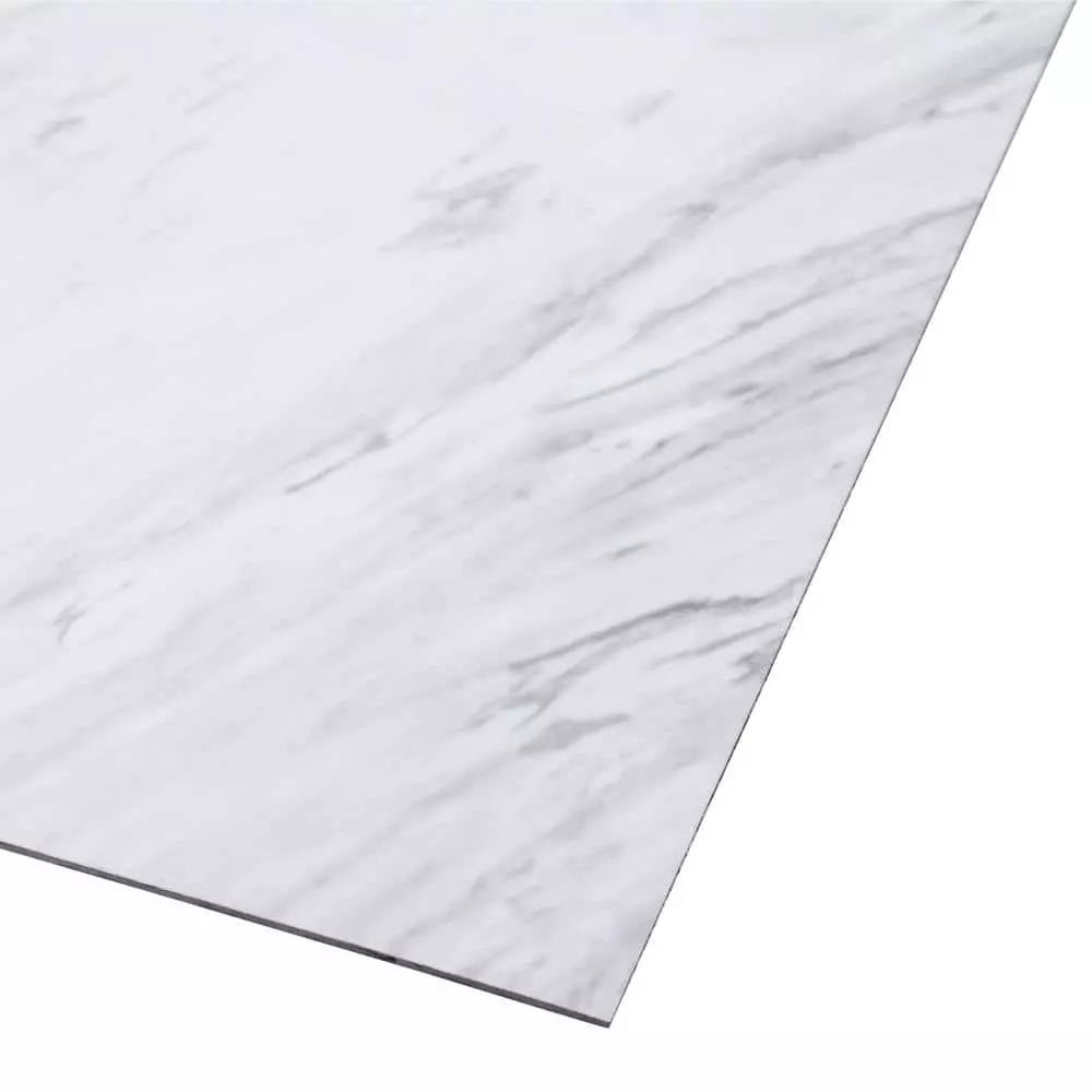 Trafficmaster Carrara Tile Case) Marble Vinyl (30 Sq. Ft. / 12 In. X Peel And Stick 9 Trafficmaster Carrara Tile Case) Marble Vinyl (30 Sq. Ft. / 12 In. X Peel And Stick - Image 7