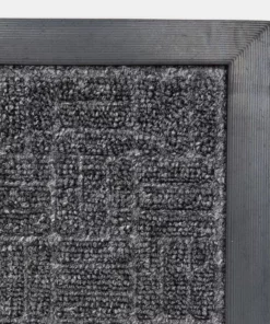 Trafficmaster Door Mat Rubber Charcoal 23.5 In. 35.5 In. X Commercial -RugHub Shop charcoal trafficmaster commercial floor mats 482886 77 1000