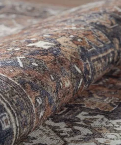 By Addison Rug Athena Rug 3 9 Ft. X 10 In. 7 Ft. Area Chocolate -RugHub Shop chocolate addison rugs area rugs hdat3ch8x10 4f 1000