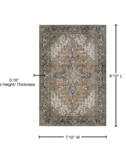 By Addison Rug Athena Rug 3 9 Ft. X 10 In. 7 Ft. Area Chocolate -RugHub Shop chocolate addison rugs area rugs hdat3ch8x10 76 1000