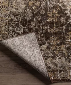 By Addison Rug Fergu Rug 1 13 Ft. 9 Ft. X 4 In. 2 In. Area Chocolate -RugHub Shop chocolate addison rugs area rugs hdfg1ch10x13 66 1000
