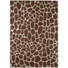 By Addison Kruger Chocolate Rug 8 Ft. 10 Ft. X Area Animal Print -RugHub Shop chocolate addison rugs area rugs hdkr4ch8x10 64 1000