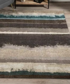 By Addison Rug Rug Provincial 2 7 In. 10 Ft. 10 In. X 7 Ft. Area Chocolate -RugHub Shop chocolate addison rugs area rugs hdpc2ch8x11 31 1000