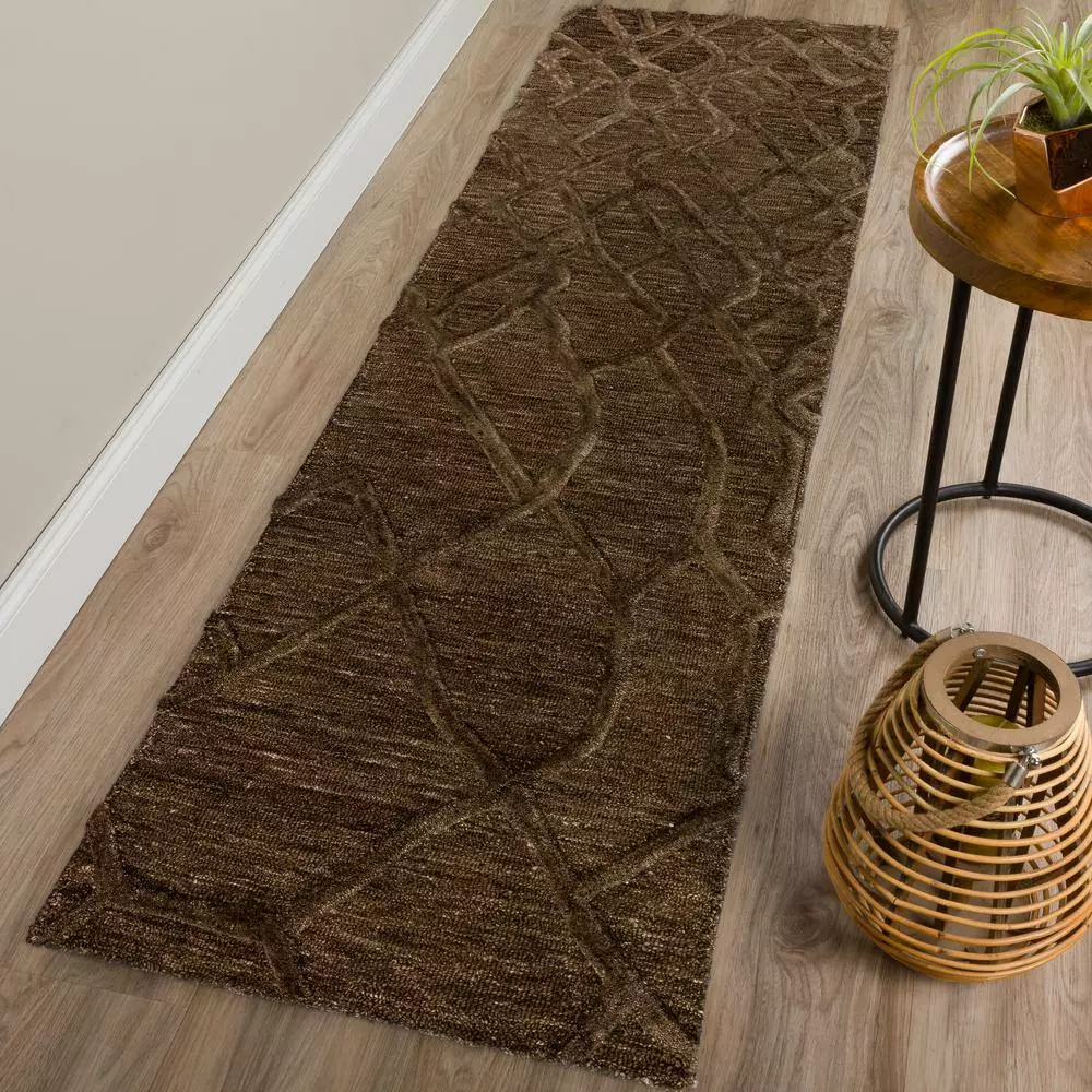By Addison Rug Rug Webster 1 2 Ft. 3 In. 7 Ft. 6 In. X Runner Chocolate 12 By Addison Rug Rug Webster 1 2 Ft. 3 In. 7 Ft. 6 In. X Runner Chocolate - Image 10