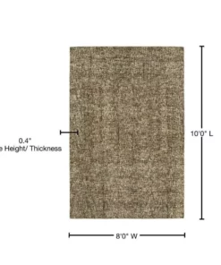 By Addison Rug Zen 5 Coffee 8 Ft. 10 Ft. X Area -RugHub Shop coffee addison rugs area rugs hdze5co8x10 76 1000
