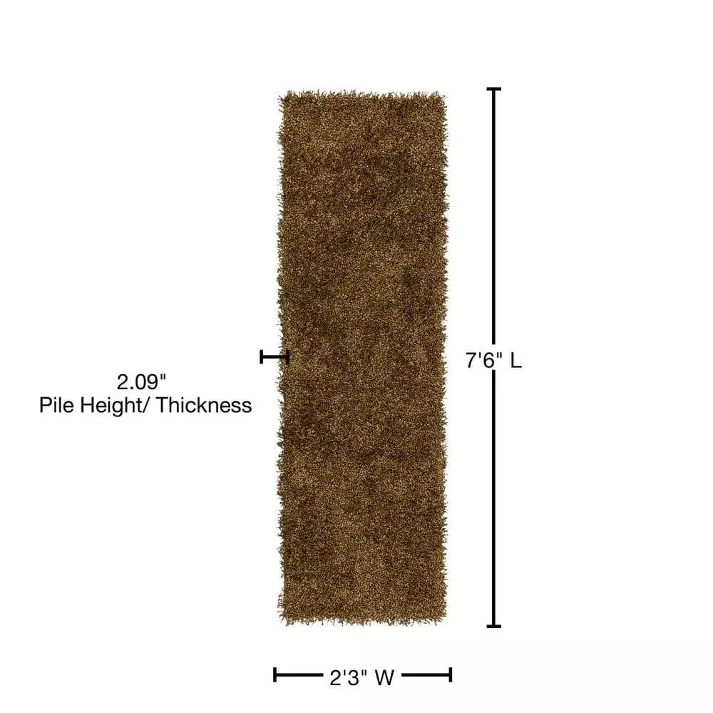 Runner By Addison Rugs Rug X 1 6 In. 3 In. 2 Ft. 7 Ft. Area Decadent Gold 7 Runner By Addison Rugs Rug X 1 6 In. 3 In. 2 Ft. 7 Ft. Area Decadent Gold - Image 5