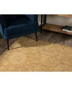 Delano By Addison Rug 1 Goldenrod 8 Ft. 10 Ft. X Area -RugHub Shop goldenrod addison rugs area rugs hddl1gr8x10 1d 1000