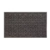By Trafficmaster Door Mat 18 In. X 30 In. Texture Gray 2 By Trafficmaster Door Mat 18 In. X 30 In. Texture Gray -RugHub Shop gray polyester carpet surface trafficmaster door mats 60 828 1714 01800030 64 1000