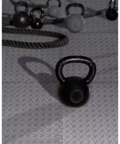 By Trafficmaster Tile Tiles/Pack) T Foam W X (24 Sq. Ft.) 0.47 In. L X 24 In. (6 Interlocking Floor Gym Gray -RugHub Shop gray trafficmaster gym floor tiles 24228dphd 4f 1000