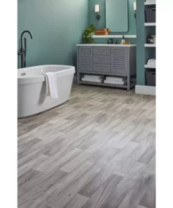 Trafficmaster Grayson Sheet Flooring Wood Vinyl 12Ft. Wide X Residential Cut To Length -RugHub Shop grayson wood trafficmaster vinyl sheet flooring u5250405k792g14 31 1000