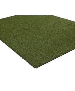 Trafficmaster Rug Fescue 8 Ft. 6 Ft. Green X Soft Artificial Gras -RugHub Shop green trafficmaster artificial grass 43206 1d 1000