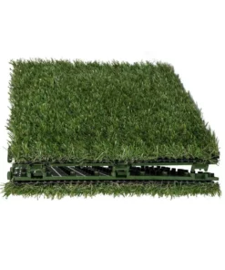 Trafficmaster Tile X 1 Ft. 1 Ft. (9-Pack) Interlocking Gras Artificial -RugHub Shop green trafficmaster artificial grass 48219 1f 1000