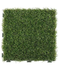 Trafficmaster Tile X 1 Ft. 1 Ft. (9-Pack) Interlocking Gras Artificial -RugHub Shop green trafficmaster artificial grass 48219 c3 1000