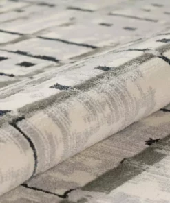 By Addison Gentry Rug Checker 4 3 Ft. 3 In. 5 Ft. 1 In. X Area Abstract Grey -RugHub Shop grey addison rugs area rugs hdge4gr3x5 44 1000