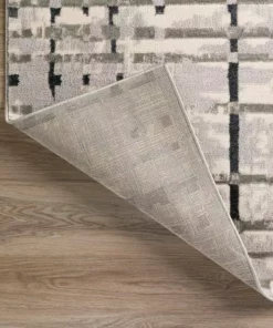 By Addison Gentry Rug Checker 4 3 Ft. 3 In. 5 Ft. 1 In. X Area Abstract Grey -RugHub Shop grey addison rugs area rugs hdge4gr3x5 66 1000