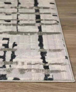 By Addison Gentry Rug Checker 4 3 Ft. 3 In. 5 Ft. 1 In. X Area Abstract Grey -RugHub Shop grey addison rugs area rugs hdge4gr3x5 76 1000