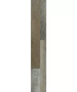 By Trafficmaster Plank Case) Wood Vinyl 36 In. (36 Sq. Ft. X 6 In. Multi-Width Look Peel Distressed Stick Grey