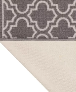 Trafficmaster Rug By Trelli Accent 2 Ft. X 5 Ft. Grey -RugHub Shop grey trafficmaster area rugs mt1004418us 66 1000