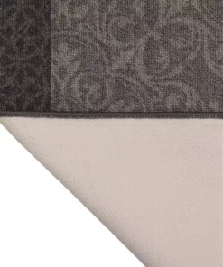 By Trafficmaster Derbent Rug Accent 2 Ft. X 5 Ft. Grey 12 By Trafficmaster Derbent Rug Accent 2 Ft. X 5 Ft. Grey -RugHub Shop grey trafficmaster area rugs mt1004423 1f 1000