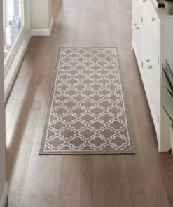 Trafficmaster Rug By Trelli Accent 2 Ft. X 5 Ft. Grey -RugHub Shop grey trafficmaster area rugs mt1004445 44 1000