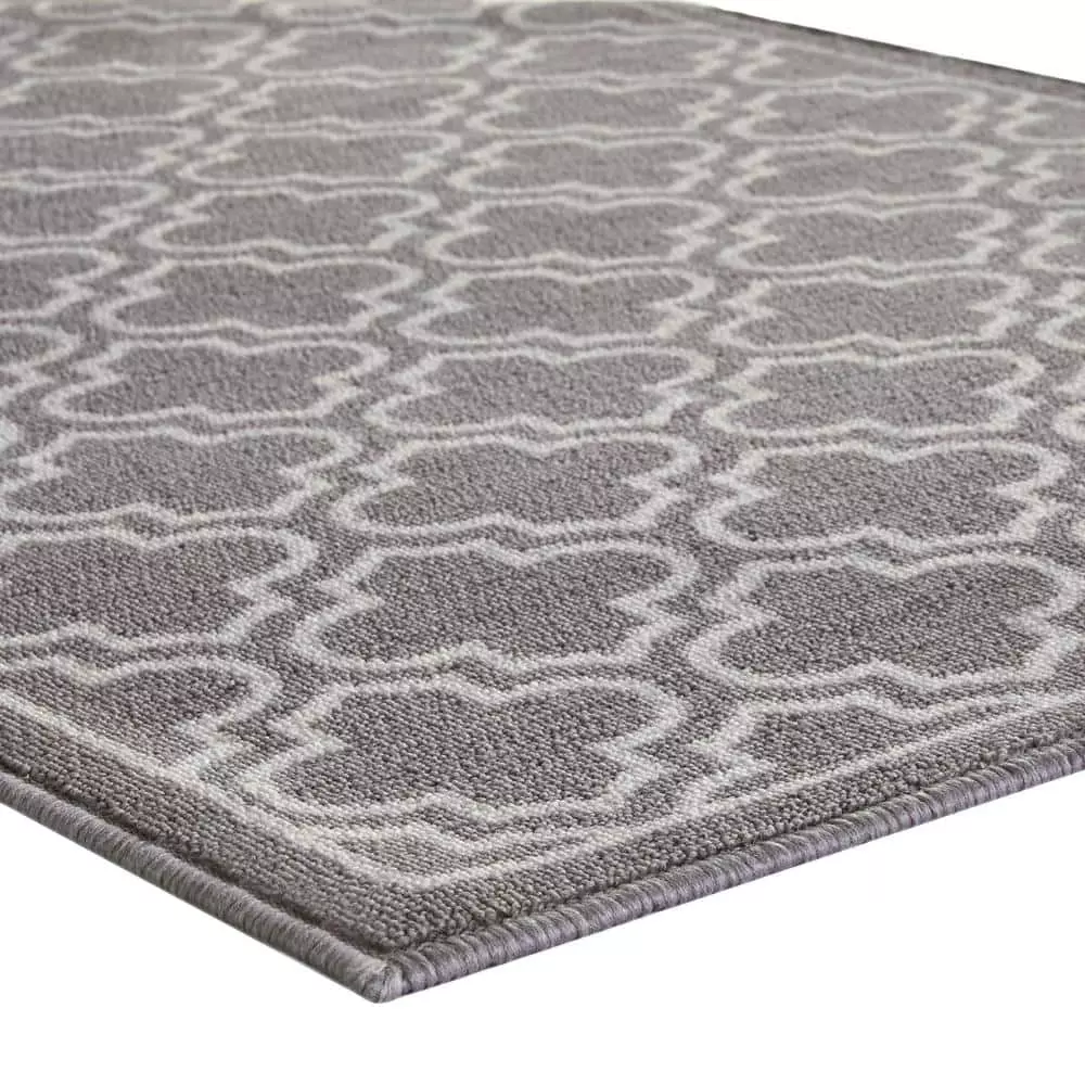 Trafficmaster Trelli Rug Accent 2 Ft. 4 Ft. 6 In. X Grey 6 Trafficmaster Trelli Rug Accent 2 Ft. 4 Ft. 6 In. X Grey - Image 4