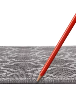 Trafficmaster Trelli Rug Accent 2 Ft. 4 Ft. 6 In. X Grey 8 Trafficmaster Trelli Rug Accent 2 Ft. 4 Ft. 6 In. X Grey -RugHub Shop grey trafficmaster area rugs mt1004446 77 1000