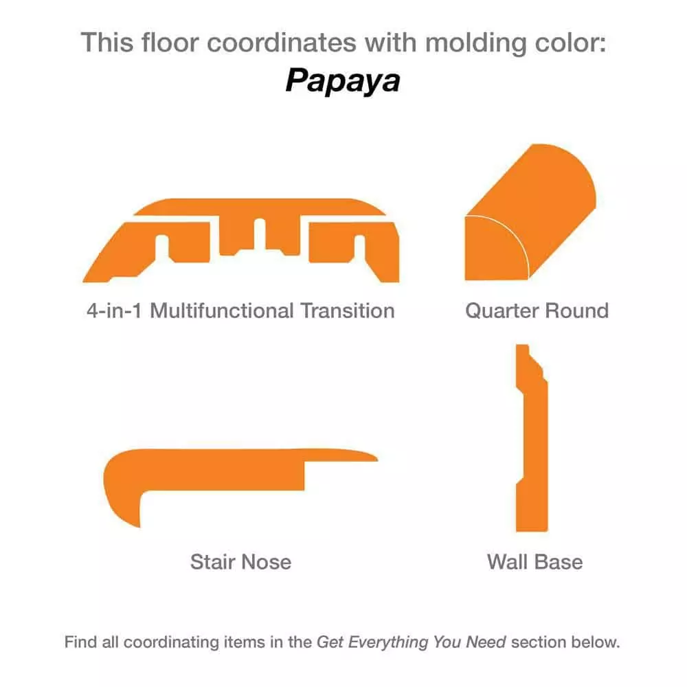 Trafficmaster Hawks Edge Flooring Wood Laminate Maple 8 Mm (23.69 Sq.Ft/Case) T X 7.48 In. W Water Resistant 6 Trafficmaster Hawks Edge Flooring Wood Laminate Maple 8 Mm (23.69 Sq.Ft/Case) T X 7.48 In. W Water Resistant - Image 4