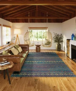 Addison Rug Modena Ink Rug By 5 Ft. 6 In. X 7 Ft. Area Southwest -RugHub Shop ink addison rugs area rugs hdmo10ik5x8 44 1000