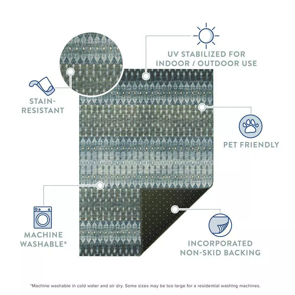 By Addison Evolve Rug Ivory Southwest Runner X 6 In. 3 In. 2 Ft. 7 Ft. 9 By Addison Evolve Rug Ivory Southwest Runner X 6 In. 3 In. 2 Ft. 7 Ft. - Image 7